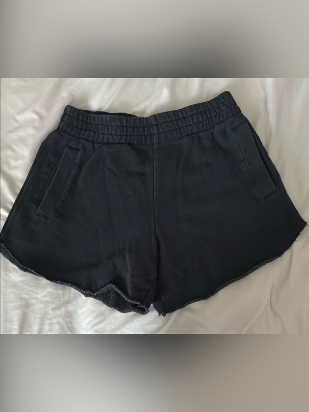 Aerie sweat shorts, dark grey/small - Picture 2 of 4